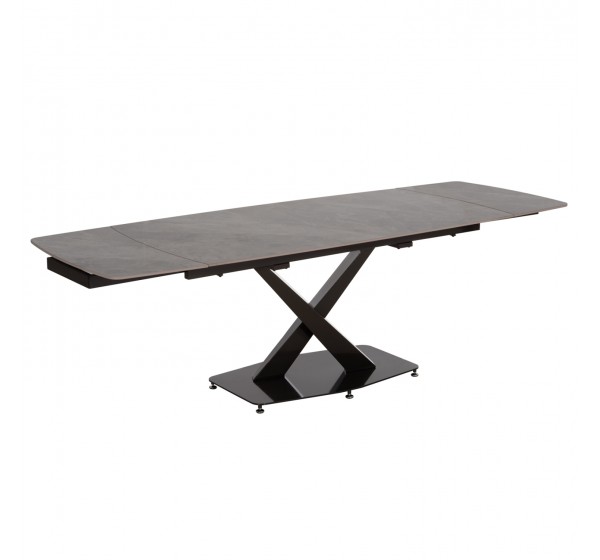 ΤΡΑΠΕΖΙ ΕΠΕΚΤΕΙΝΟΜΕΝΟ HOKU HM18410 ΚΕΡΑΜΙΚΟ TOP ΣΕ ΓΚΡΙ ΜΑΡΜΑΡΟ 165/240x90x75Υεκ.
