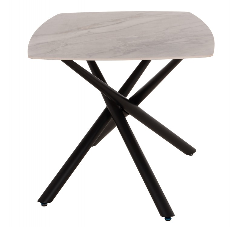 ΤΡΑΠΕΖΙ ΤΡΑΠΕΖΑΡΙΑΣ ISKA HM18420 ΚΕΡΑΜΙΚΟ TOP ΣΕ ΛΕΥΚΟ/ΚΑΦΕ ΜΑΡΜΑΡΟ 160x90x79Υεκ