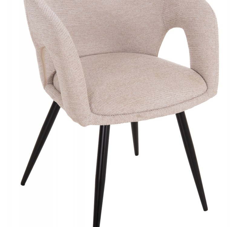 ΣΕΤ ΤΡΑΠΕΖΑΡΙΑΣ 7ΤΜΧ ΕΠΕΚΤΕΙΝΟΜΕΝΟ CORNEL HM12107.02 MDF--ΥΦΑΣΜΑ ΜΠΕΖ