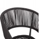 ΠΟΛΥΘΡΟΝΑ ΑΛΟΥΜΙΝΙΟΥ EULO HM5783.21 ΓΚΡΙ-TWISTED RATTAN ΓΚΡΙ 57x63x77Υεκ.