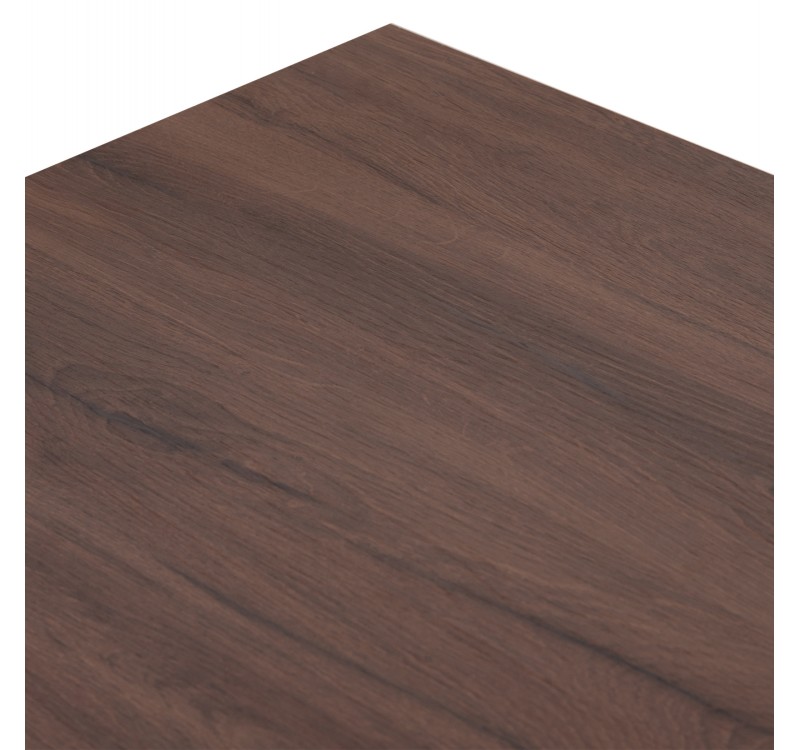 ΤΡΑΠΕΖΙ ΚΟΥΖΙΝΑΣ KELVIN HM2427.14 ΜΕΛΑΜΙΝΗ ΣΕ ΚΑΡΥΔΙ 80x80x77Υεκ.