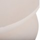 ΤΡΑΠΕΖΙ ΣΑΛΟΝΙΟΥ ANNA HM18158.02 FIBER CEMENT ΣΕ ΛΕΥΚΟ--Φ92x44.5Υεκ