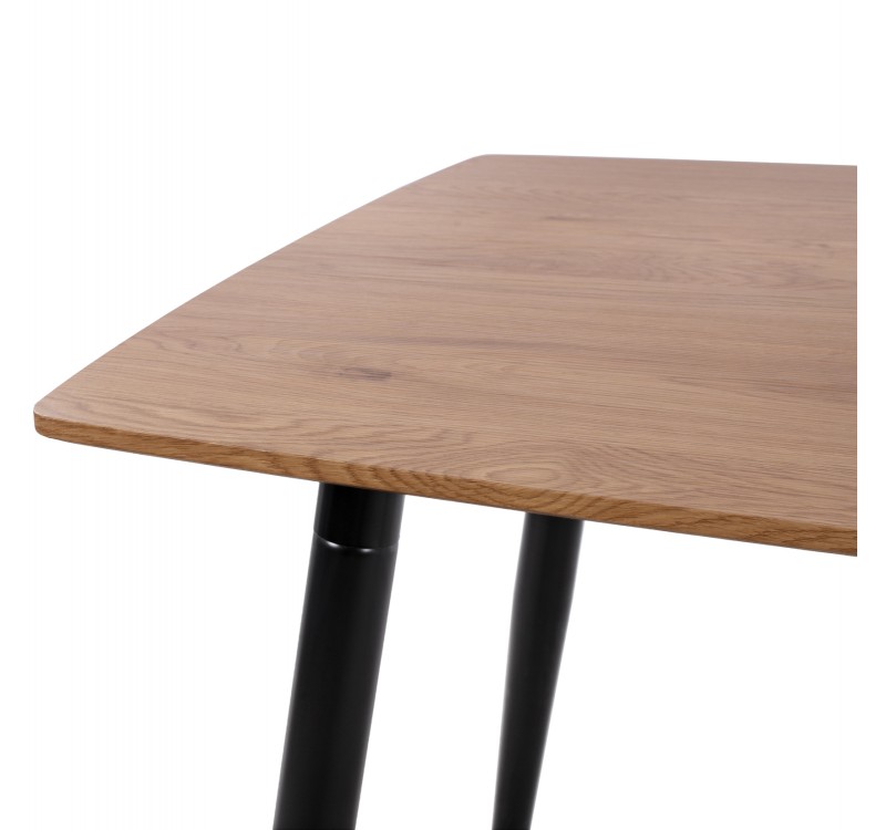 ΣΕΤ ΤΡΑΠΕΖΑΡΙΑΣ 5ΤΜΧ ALIZA HM12122.01 MDF TOP ΣΕ ΦΥΣΙΚΟ--ΣΑΠΙΟ ΜΗΛΟ ΒΕΛΟΥΔΟ