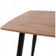 ΣΕΤ ΤΡΑΠΕΖΑΡΙΑΣ 5ΤΜΧ ALIZA HM12122.01 MDF TOP ΣΕ ΦΥΣΙΚΟ--ΣΑΠΙΟ ΜΗΛΟ ΒΕΛΟΥΔΟ