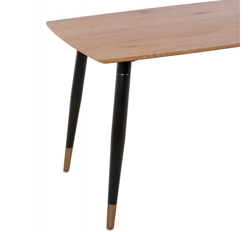 ΣΕΤ ΤΡΑΠΕΖΑΡΙΑΣ 5ΤΜΧ ALIZA HM12122.01 MDF TOP ΣΕ ΦΥΣΙΚΟ--ΣΑΠΙΟ ΜΗΛΟ ΒΕΛΟΥΔΟ