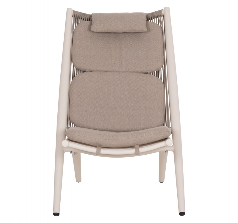 ΠΟΛΥΘΡΟΝΑ RELAX REMUS HM6642.02 ΑΛΟΥΜΙΝΙΟ ΛΕΥΚΟ-ΣΧΟΙΝΙ OLEFIN ΜΠΕΖ 63x87x94Υεκ.