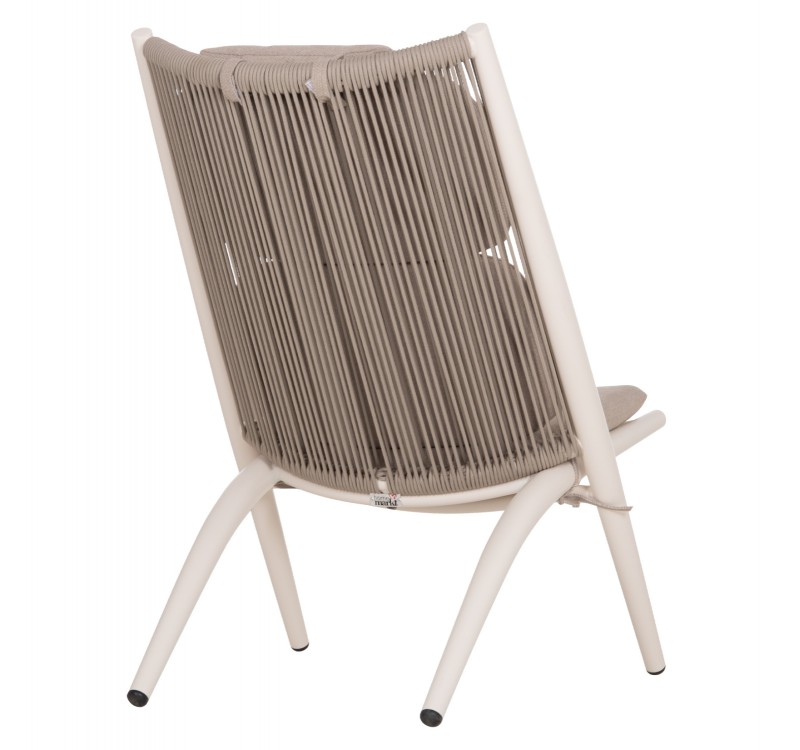 ΠΟΛΥΘΡΟΝΑ RELAX REMUS HM6642.02 ΑΛΟΥΜΙΝΙΟ ΛΕΥΚΟ-ΣΧΟΙΝΙ OLEFIN ΜΠΕΖ 63x87x94Υεκ.