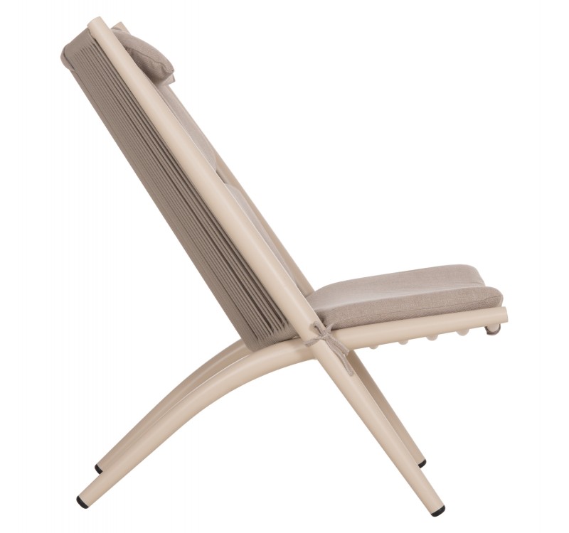 ΠΟΛΥΘΡΟΝΑ RELAX REMUS HM6642.04 ΑΛΟΥΜΙΝΙΟ ΣΑΜΠΑΝΙ-ΣΧΟΙΝΙ OLEFIN ΜΠΕΖ 63x87x94Υεκ.