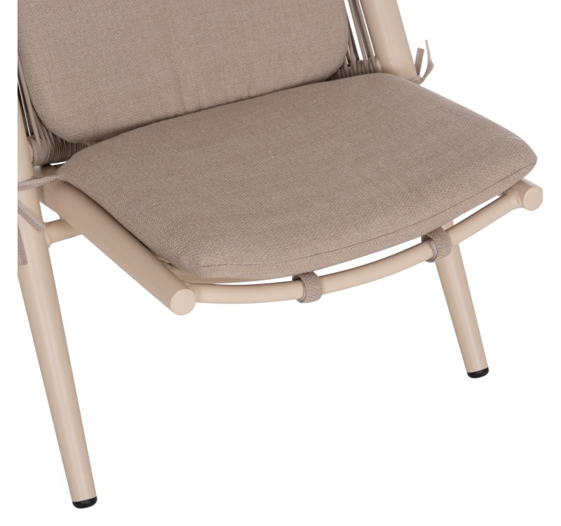 ΠΟΛΥΘΡΟΝΑ RELAX REMUS HM6642.04 ΑΛΟΥΜΙΝΙΟ ΣΑΜΠΑΝΙ-ΣΧΟΙΝΙ OLEFIN ΜΠΕΖ 63x87x94Υεκ.
