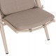 ΠΟΛΥΘΡΟΝΑ RELAX REMUS HM6642.04 ΑΛΟΥΜΙΝΙΟ ΣΑΜΠΑΝΙ-ΣΧΟΙΝΙ OLEFIN ΜΠΕΖ 63x87x94Υεκ.