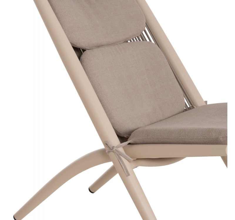 ΠΟΛΥΘΡΟΝΑ RELAX REMUS HM6642.04 ΑΛΟΥΜΙΝΙΟ ΣΑΜΠΑΝΙ-ΣΧΟΙΝΙ OLEFIN ΜΠΕΖ 63x87x94Υεκ.