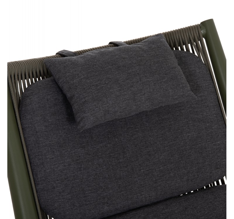 ΠΟΛΥΘΡΟΝΑ RELAX REMUS HM6642.07 ΑΛΟΥΜΙΝΙΟ & ΣΧΟΙΝΙ OLEFIN ΣΕ OLIVE GREEN 63x87x94Υεκ