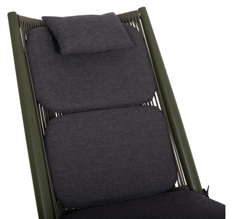ΠΟΛΥΘΡΟΝΑ RELAX REMUS HM6642.07 ΑΛΟΥΜΙΝΙΟ & ΣΧΟΙΝΙ OLEFIN ΣΕ OLIVE GREEN 63x87x94Υεκ