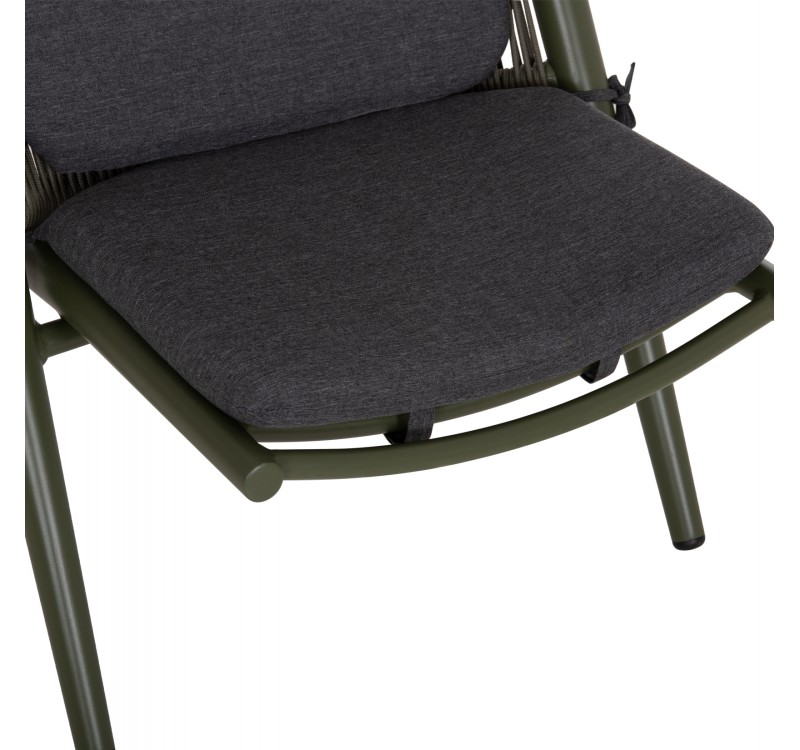 ΠΟΛΥΘΡΟΝΑ RELAX REMUS HM6642.07 ΑΛΟΥΜΙΝΙΟ & ΣΧΟΙΝΙ OLEFIN ΣΕ OLIVE GREEN 63x87x94Υεκ