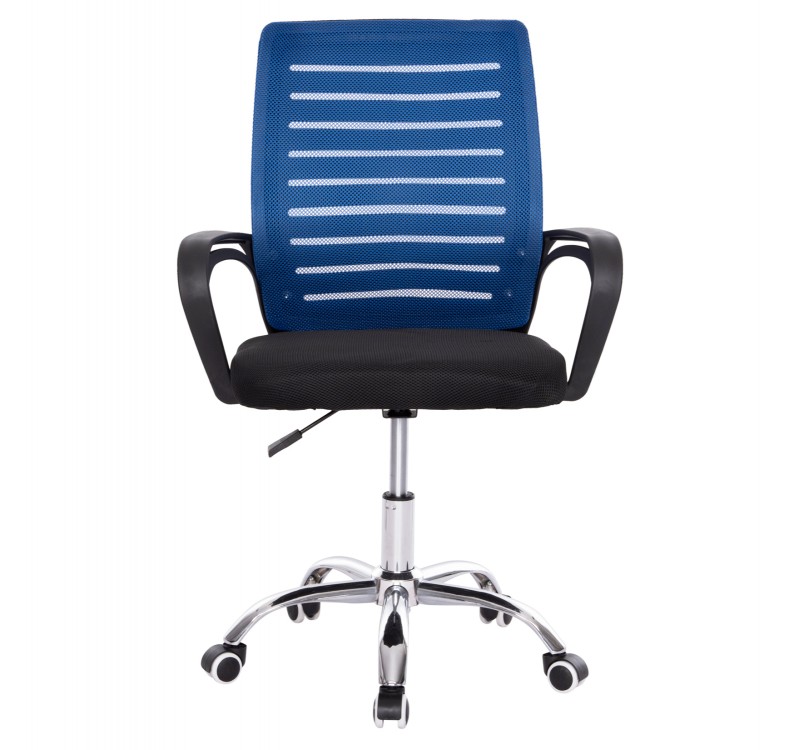 ΚΑΡΕΚΛΑ ΓΡΑΦΕΙΟΥ TRAIL HM1192.96 ΜΠΛΕ & ΜΑΥΡΟ MESH 62x51x98Υεκ. Β' ΔΙΑΛΟΓΗΣ