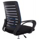 ΚΑΡΕΚΛΑ ΓΡΑΦΕΙΟΥ TRAIL HM1192.96 ΜΠΛΕ & ΜΑΥΡΟ MESH 62x51x98Υεκ. Β' ΔΙΑΛΟΓΗΣ