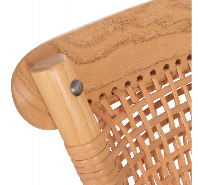 ΚΑΡΕΚΛΑ ΤΡΑΠΕΖΑΡΙΑΣ LIBERTY HM8752.11 TOON ΞΥΛΟ-ΨΑΘΑ RATTAN---Β'ΔΙΑΛΟΓΗΣ 49x54x89Υεκ