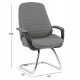 ΚΑΡΕΚΛΑ ΕΠΙΣΚΕΠΤΗ VELUM-s HM1235.10 ΓΚΡΙ PU--ΒΑΣΗ ΧΡΩΜΙΟΥ 71x60x100Υεκ.