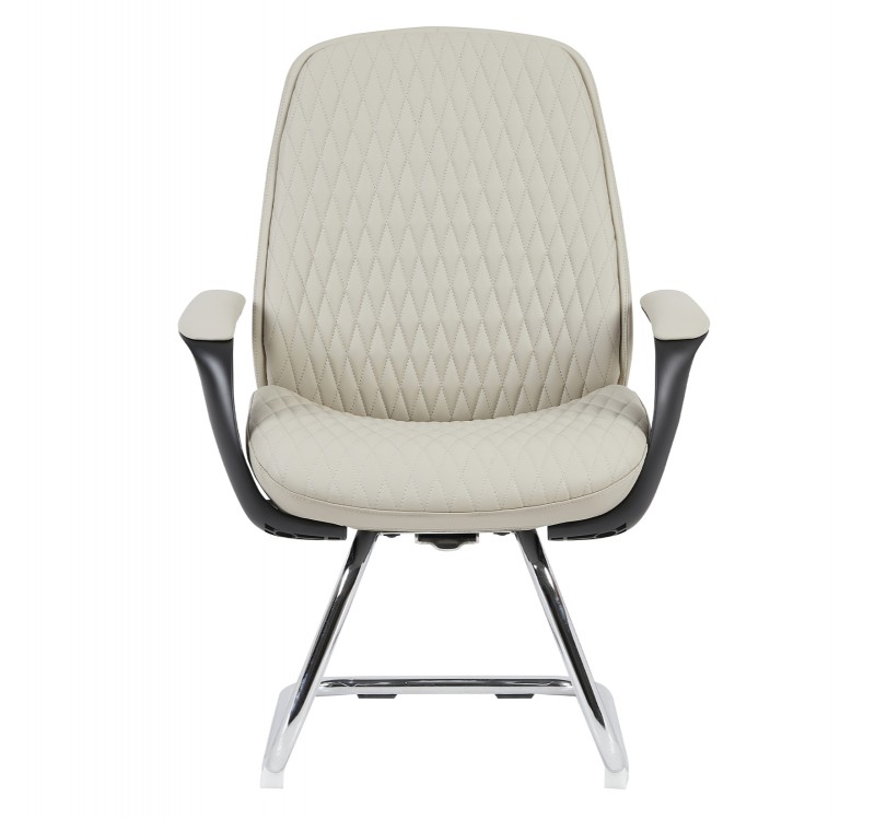 ΚΑΡΕΚΛΑ ΕΠΙΣΚΕΠΤΗ VELUM-s HM1235.02 ΜΠΕΖ PU--ΒΑΣΗ ΧΡΩΜΙΟΥ 71x60x100Υεκ.