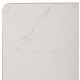 ΕΠΙΦΑΝΕΙΑ ΤΡΑΠΕΖΙΟΥ SINTERED STONE ΤΕΤΡΑΓΩΝΗ HM6654.12 ΠΛΑΙΣΙΟ ALU ΧΡΥΣΟ 70x70εκ.
