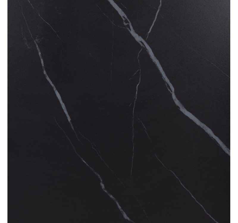 ΕΠΙΦΑΝΕΙΑ ΤΡΑΠΕΖΙΟΥ SINTERED STONE ΤΕΤΡΑΓΩΝΗ HM6654.03 ΠΛΑΙΣΙΟ ALU ΜΑΥΡΟ 70x70εκ.