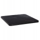 ΕΠΙΦΑΝΕΙΑ ΤΡΑΠΕΖΙΟΥ SINTERED STONE ΤΕΤΡΑΓΩΝΗ HM6654.03 ΠΛΑΙΣΙΟ ALU ΜΑΥΡΟ 70x70εκ.