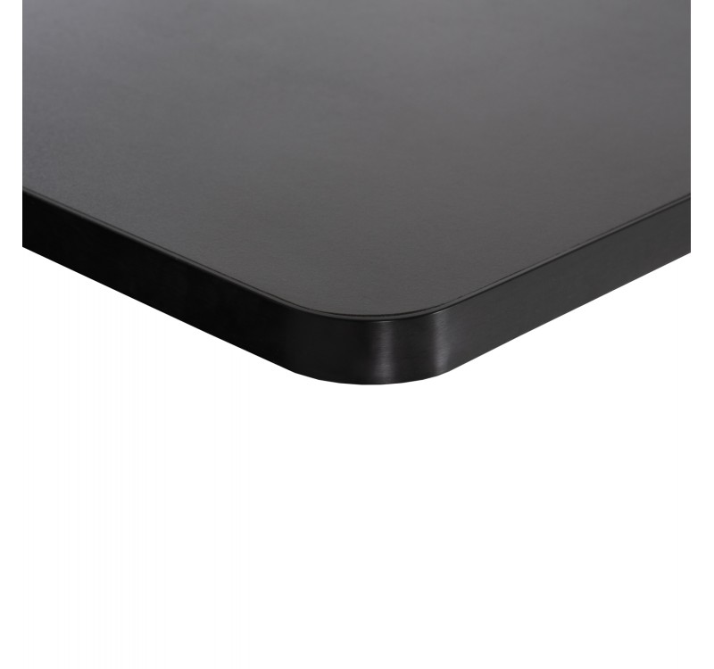 ΕΠΙΦΑΝΕΙΑ ΤΡΑΠΕΖΙΟΥ SINTERED STONE ΟΡΘΟΓΩΝΙΑ HM6656.01 ΜΑΥΡΗ 120x80εκ.