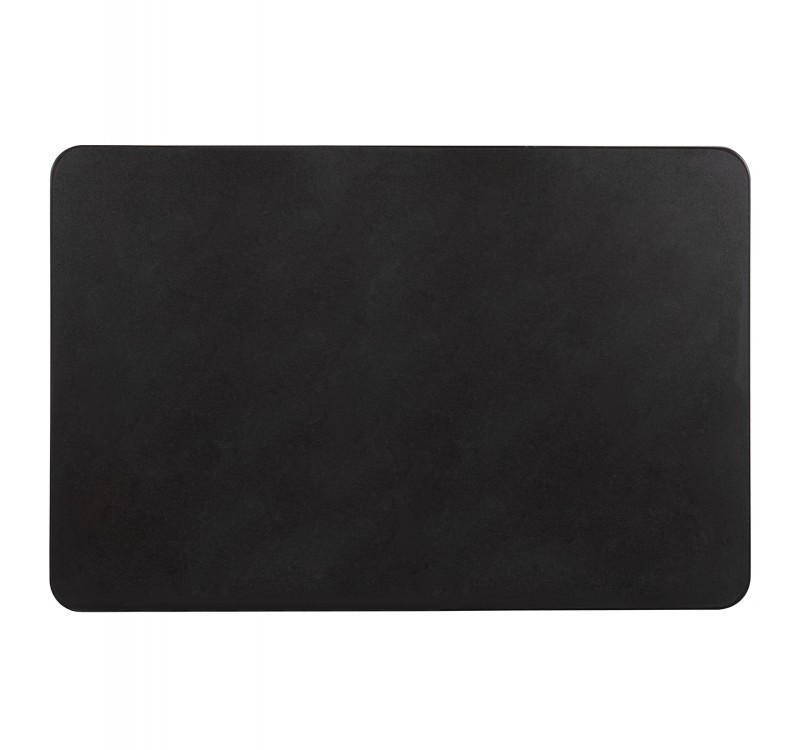 ΕΠΙΦΑΝΕΙΑ ΤΡΑΠΕΖΙΟΥ SINTERED STONE ΟΡΘΟΓΩΝΙΑ HM6656.01 ΜΑΥΡΗ 120x80εκ.