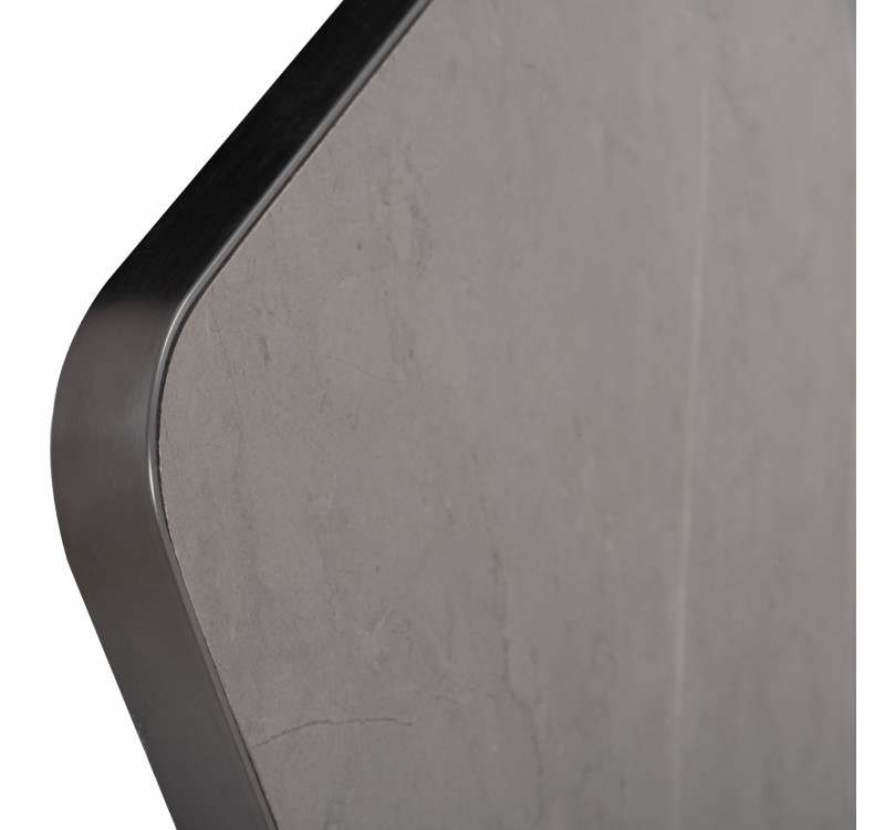 ΕΠΙΦΑΝΕΙΑ ΤΡΑΠΕΖΙΟΥ SINTERED STONE ΟΡΘΟΓΩΝΙΑ HM6656.05 ΓΚΡΙ ΜΑΡΜΑΡΟ 120x80εκ.