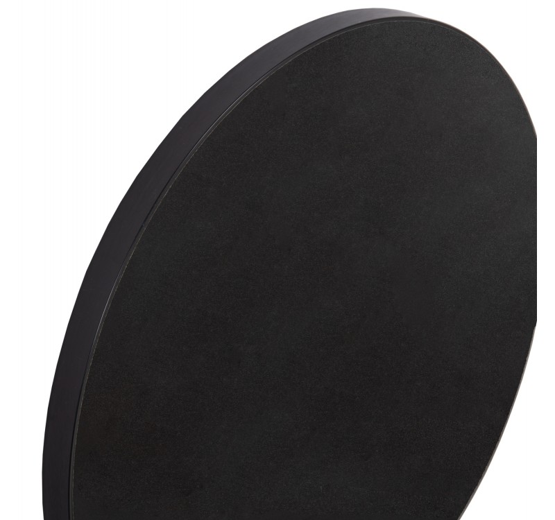 ΕΠΙΦΑΝΕΙΑ ΤΡΑΠΕΖΙΟΥ SINTERED STONE HM6652.01 ΜΕ ΠΛΑΙΣΙΟ ALU ΜΑΥΡO Φ60εκ.