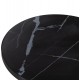 ΕΠΙΦΑΝΕΙΑ ΤΡΑΠΕΖΙΟΥ SINTERED STONE HM6652.03 ΜΕ ΠΛΑΙΣΙΟ ALU ΜΑΥΡΟ Φ60εκ.