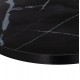 ΕΠΙΦΑΝΕΙΑ ΤΡΑΠΕΖΙΟΥ SINTERED STONE HM6652.03 ΜΕ ΠΛΑΙΣΙΟ ALU ΜΑΥΡΟ Φ60εκ.