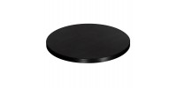 ΕΠΙΦΑΝΕΙΑ ΤΡΑΠΕΖΙΟΥ SINTERED STONE HM6653.01 ΜΕ ΠΛΑΙΣΙΟ ALU ΜΑΥΡΟ Φ70εκ.
