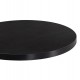 ΕΠΙΦΑΝΕΙΑ ΤΡΑΠΕΖΙΟΥ SINTERED STONE HM6653.01 ΜΕ ΠΛΑΙΣΙΟ ALU ΜΑΥΡΟ Φ70εκ.