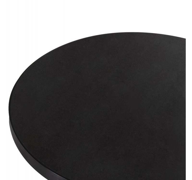 ΕΠΙΦΑΝΕΙΑ ΤΡΑΠΕΖΙΟΥ SINTERED STONE HM6653.01 ΜΕ ΠΛΑΙΣΙΟ ALU ΜΑΥΡΟ Φ70εκ.