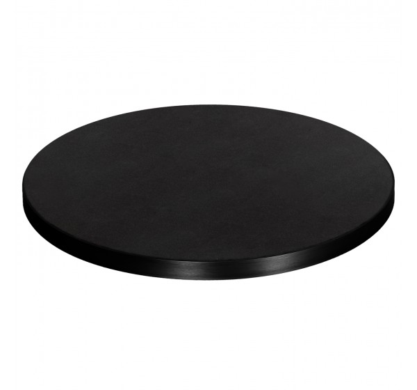 ΕΠΙΦΑΝΕΙΑ ΤΡΑΠΕΖΙΟΥ SINTERED STONE HM6653.01 ΜΕ ΠΛΑΙΣΙΟ ALU ΜΑΥΡΟ Φ70εκ.
