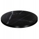 ΕΠΙΦΑΝΕΙΑ ΤΡΑΠΕΖΙΟΥ SINTERED STONE HM6653.03 ΜΕ ΠΛΑΙΣΙΟ ALU ΜΑΥΡΟ Φ70εκ.