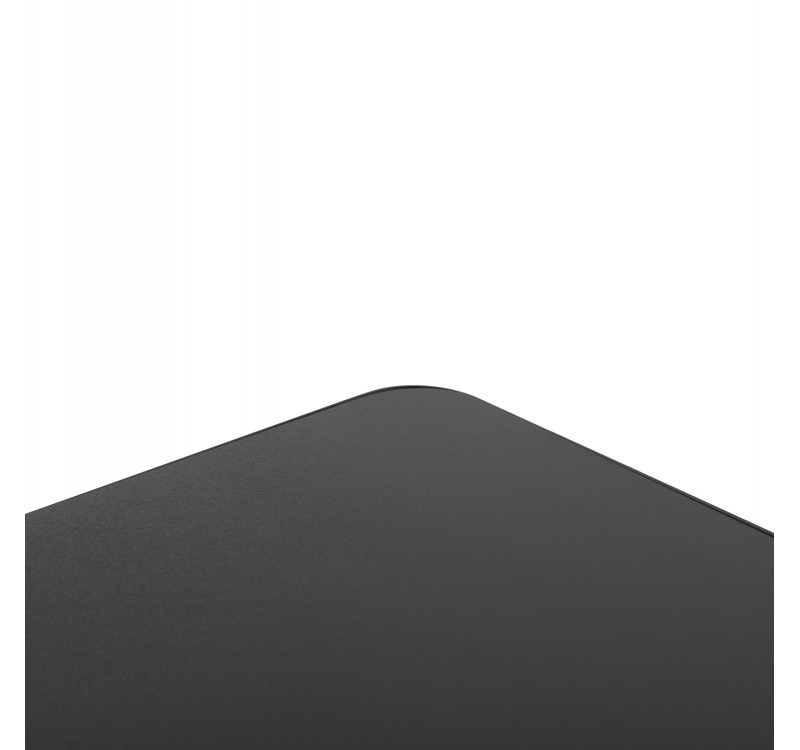 ΕΠΙΦΑΝΕΙΑ ΤΡΑΠΕΖΙΟΥ SINTERED STONE ΤΕΤΡΑΓΩΝΗ HM6655.01 ΠΛΑΙΣΙΟ ALU ΜΑΥΡΟ 80x80εκ.