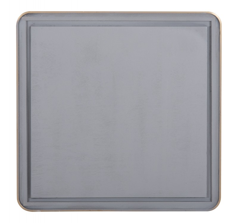ΕΠΙΦΑΝΕΙΑ ΤΡΑΠΕΖΙΟΥ SINTERED STONE ΤΕΤΡΑΓΩΝΗ HM6655.12 ΠΛΑΙΣΙΟ ALU ΧΡΥΣΟ 80x80εκ.