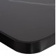 ΕΠΙΦΑΝΕΙΑ ΤΡΑΠΕΖΙΟΥ SINTERED STONE ΤΕΤΡΑΓΩΝΗ HM6655.03 ΠΛΑΙΣΙΟ ALU ΜΑΥΡΟ 80x80εκ.