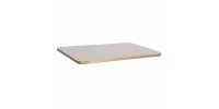 ΕΠΙΦΑΝΕΙΑ ΤΡΑΠΕΖΙΟΥ SINTERED STONE ΟΡΘΟΓΩΝΙΑ HM6656.12 ΠΛΑΙΣΙΟ ALU ΧΡΥΣΟ 120x80εκ.