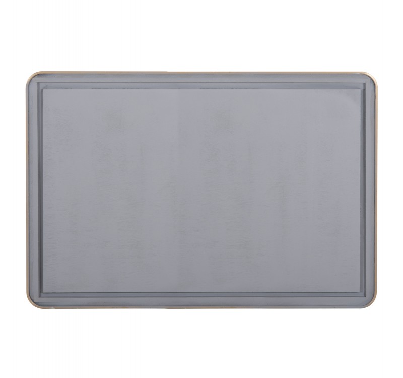 ΕΠΙΦΑΝΕΙΑ ΤΡΑΠΕΖΙΟΥ SINTERED STONE ΟΡΘΟΓΩΝΙΑ HM6656.12 ΠΛΑΙΣΙΟ ALU ΧΡΥΣΟ 120x80εκ.