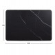 ΕΠΙΦΑΝΕΙΑ ΤΡΑΠΕΖΙΟΥ SINTERED STONE ΟΡΘΟΓΩΝΙΑ HM6656.03 ΠΛΑΙΣΙΟ ALU ΜΑΥΡΟ 120x80εκ.