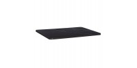 ΕΠΙΦΑΝΕΙΑ ΤΡΑΠΕΖΙΟΥ SINTERED STONE ΟΡΘΟΓΩΝΙΑ HM6656.03 ΠΛΑΙΣΙΟ ALU ΜΑΥΡΟ 120x80εκ.