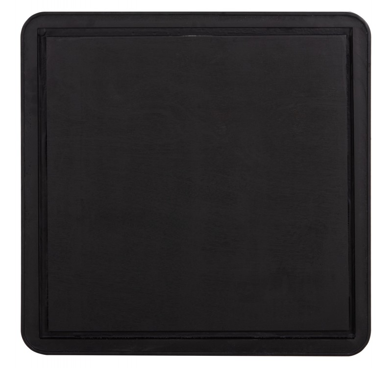 ΕΠΙΦΑΝΕΙΑ ΤΡΑΠΕΖΙΟΥ SINTERED STONE ΤΕΤΡΑΓΩΝΗ HM6655.05 ΠΛΑΙΣΙΟ ALU ΓΚΡΙ 80x80εκ.