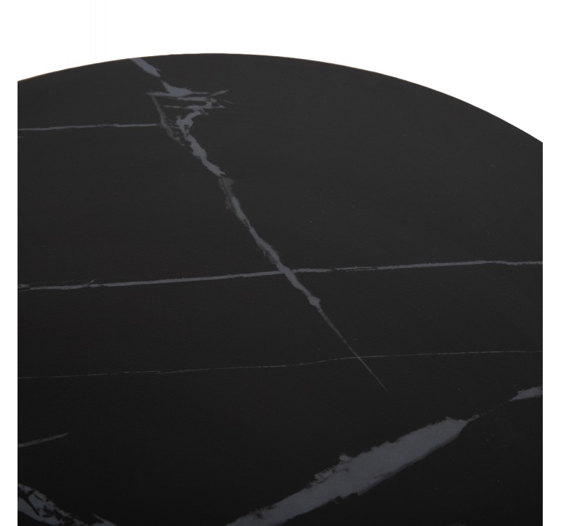 ΕΠΙΦΑΝΕΙΑ ΤΡΑΠΕΖΙΟΥ SINTERED STONE HM6653.13 ΜΕ ΠΛΑΙΣΙΟ ALU ΧΡΥΣΟ Φ70εκ.