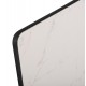 ΕΠΙΦΑΝΕΙΑ ΤΡΑΠΕΖΙΟΥ SINTERED STONE ΤΕΤΡΑΓΩΝΗ HM6654.02 ΠΛΑΙΣΙΟ ALU ΜΑΥΡΟ 70x70εκ.
