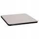 ΕΠΙΦΑΝΕΙΑ ΤΡΑΠΕΖΙΟΥ SINTERED STONE ΤΕΤΡΑΓΩΝΗ HM6655.02 ΠΛΑΙΣΙΟ ALU ΜΑΥΡΟ 80x80εκ.