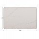 ΕΠΙΦΑΝΕΙΑ ΤΡΑΠΕΖΙΟΥ SINTERED STONE ΟΡΘΟΓΩΝΙΑ HM6656.02 ΠΛΑΙΣΙΟ ALU ΜΑΥΡΟ 120x80εκ.