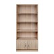ΒΙΒΛΙΟΘΗΚΗ PLAYROOM HM332 SONAMA 80X30X180εκ. ΧΩΡΙΣ ΧΕΡΟΥΛΙΑ